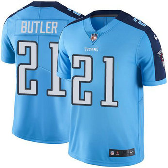 Nike Titans 21 Malcolm Butler Light Blue Vapor Untouchable Limited Jersey Nike Titans 21 Malcolm Butler Light Blue Vapor Untouchable Limited Jersey