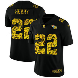 Nike Titans 22 Derrick Henry Black Leopard Vapor Untouchable Limited Jersey Nike Titans 22 Derrick Henry Black Leopard Vapor Untouchable Limited Jersey