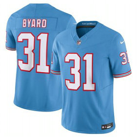 Nike Titans 31 Kevin Byard Light Blue 2023 F.U.S.E. Vapor Limited Throwback Men Jersey Nike Titans 31 Kevin Byard Light Blue 2023 F.U.S.E. Vapor Limited Throwback Men Jersey