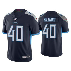 Nike Titans 40 Dontrell Hilliard Navy Vapor Untouchable Limited Men Jersey Nike Titans 40 Dontrell Hilliard Navy Vapor Untouchable Limited Men Jersey