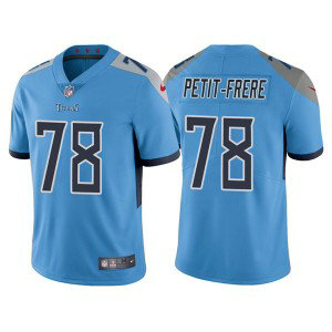 Nike Titans 78 Nicholas Petit-Frere Light Blue 2022 NFL Draft Vapor Untouchable Limited Men Jersey Nike Titans 78 Nicholas Petit-Frere Light Blue 2022 NFL Draft Vapor Untouchable Limited Men Jersey