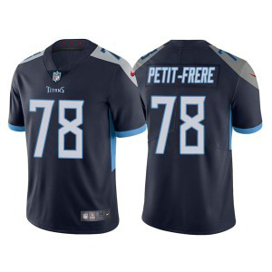 Nike Titans 78 Nicholas Petit-Frere Navy 2022 NFL Draft Vapor Untouchable Limited Men Jersey Nike Titans 78 Nicholas Petit-Frere Navy 2022 NFL Draft Vapor Untouchable Limited Men Jersey