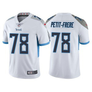 Nike Titans 78 Nicholas Petit-Frere White 2022 NFL Draft Vapor Untouchable Limited Men Jersey Nike Titans 78 Nicholas Petit-Frere White 2022 NFL Draft Vapor Untouchable Limited Men Jersey