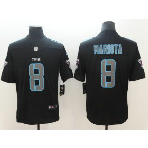Nike Titans 8 Marcus Mariota Black Vapor Impact Limited Men Jersey Nike Titans 8 Marcus Mariota Black Vapor Impact Limited Men Jersey