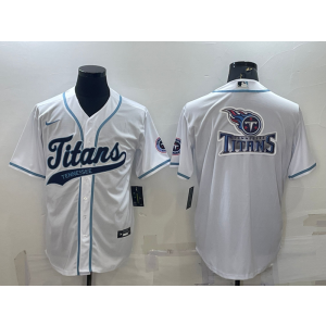Nike Titans Blank White Vapor Baseball Logo Limited Men Jersey Nike Titans Blank White Vapor Baseball Logo Limited Men Jersey