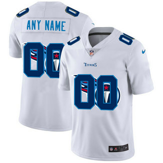 Nike Titans Customized White Team Big Logo Vapor Untouchable Limited Jersey Nike Titans Customized White Team Big Logo Vapor Untouchable Limited Jersey