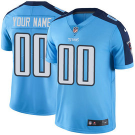 Nike Titans Light Blue Men's Customized Vapor Untouchable Player Limited Jersey Nike Titans Light Blue Men's Customized Vapor Untouchable Player Limited Jersey