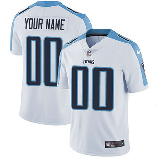 Nike Titans White Men's Customized Vapor Untouchable Player Limited Jersey Nike Titans White Men's Customized Vapor Untouchable Player Limited Jersey
