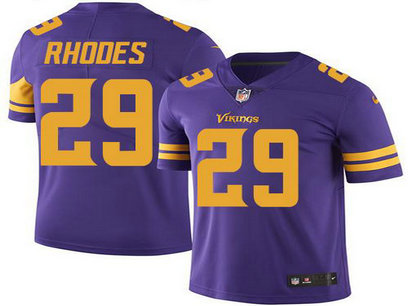 Nike Vikings #29 Xavier Rhodes Purple Men's Stitched NFL Limited Rush Jersey Nike Vikings #29 Xavier Rhodes Purple Men's Stitched NFL Limited Rush Jersey