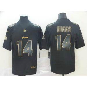 Nike Vikings 14 Stefon Diggs Black Gold Vapor Untouchable Limited Men Jersey Nike Vikings 14 Stefon Diggs Black Gold Vapor Untouchable Limited Men Jersey
