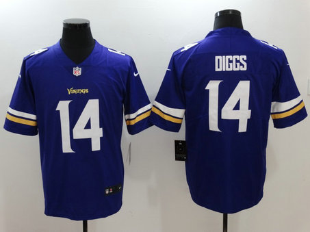 Nike Vikings 14 Stefon Diggs Purple Vapor Untouchable Limited Jersey Nike Vikings 14 Stefon Diggs Purple Vapor Untouchable Limited Jersey