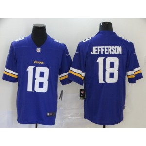 Nike Vikings 18 Justin Jefferson Purple 2020 NFL Draft Vapor Limited Men Jersey Nike Vikings 18 Justin Jefferson Purple 2020 NFL Draft Vapor Limited Men Jersey