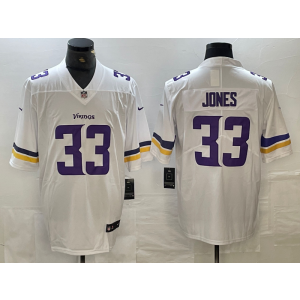 Nike Vikings 33 Aaron Jones White Vapor Untouchable Limited Men Jersey Nike Vikings 33 Aaron Jones White Vapor Untouchable Limited Men Jersey