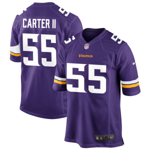 Nike Vikings 55 CARTER II Purple Vapor Untouchable Limited Men Jersey Nike Vikings 55 CARTER II Purple Vapor Untouchable Limited Men Jersey