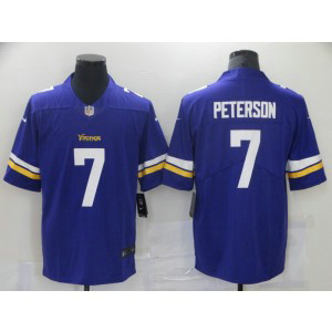 Nike Vikings 7 Peterson Purple Vapor Untouchable Limited Men Jersey Nike Vikings 7 Peterson Purple Vapor Untouchable Limited Men Jersey