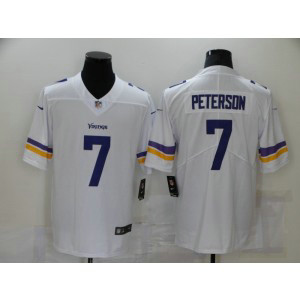 Nike Vikings 7 Peterson White Vapor Untouchable Limited Men Jersey Nike Vikings 7 Peterson White Vapor Untouchable Limited Men Jersey