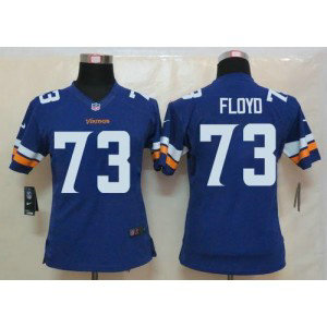 Nike Vikings 73 Sharrif Floyd Purple Women NFL Jersey Nike Vikings 73 Sharrif Floyd Purple Women NFL Jersey