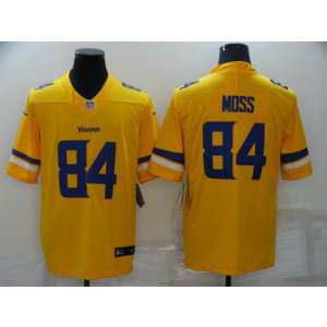 Nike Vikings 84 Randy Moss Yellow Inverted Legend Limited Men Jersey Nike Vikings 84 Randy Moss Yellow Inverted Legend Limited Men Jersey