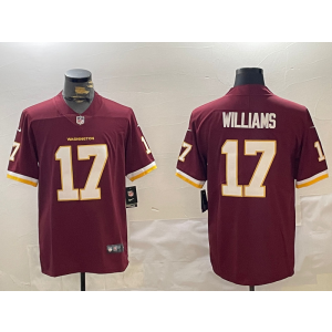 Nike Washington Commanders 17 Terry McLaurin Burgundy Vapor Untouchable Limited Men Jersey