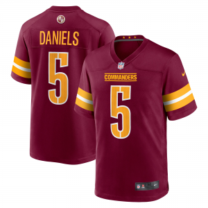 Nike Washington Commanders 5 Jayden Daniels Burgundy Vapor Limited Men Jersey