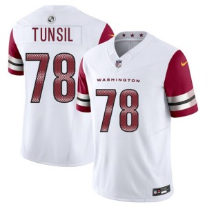 Nike Washington Commanders 78 Laremy Tunsil White F.U.S.E. Vapor Limited Men Jersey