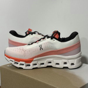 On Cloudmonster White Shoes