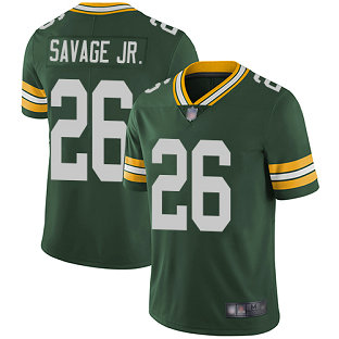 Packers #26 Darnell Savage Jr. Green Team Color Men's Stitched Football Vapor Untouchable Limited Jersey Packers #26 Darnell Savage Jr. Green Team Color Men's Stitched Football Vapor Untouchable Limited Jersey
