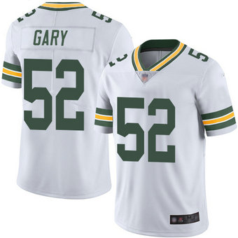 Packers #52 Rashan Gary White Men's Stitched Football Vapor Untouchable Limited Jersey Packers #52 Rashan Gary White Men's Stitched Football Vapor Untouchable Limited Jersey