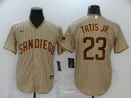 Padres 23 Fernando Tatis Jr. Brown Nike 2020 cool base Jersey Padres 23 Fernando Tatis Jr. Brown Nike 2020 cool base Jersey