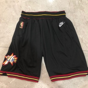Philadelphia 76ers Black Just Don Shorts