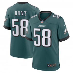 Philadelphia Eagles 58 Hunt Green Vapor Limited Men Jersey