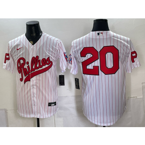 Philadelphia Phillies 20 Mike Schmidt White Throwback Men Jersey Philadelphia Phillies 20 Mike Schmidt White Throwback Men Jersey