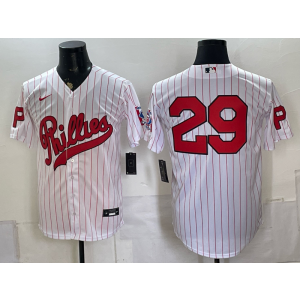 Philadelphia Phillies 29 Kruk White Throwback Men Jersey Philadelphia Phillies 29 Kruk White Throwback Men Jersey