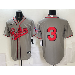 Philadelphia Phillies 3 Bryce Harper 2026 Field of Dreams Stadium Men Jersey