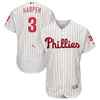 Phillies 3 Bryce Harper White 150th Patch Flexbase Collection Phillies 3 Bryce Harper White 150th Patch Flexbase Collection
