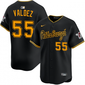 Pittsburgh Pirates 55 Valdez Black Men Jersey Pittsburgh Pirates 55 Valdez Black Men Jersey