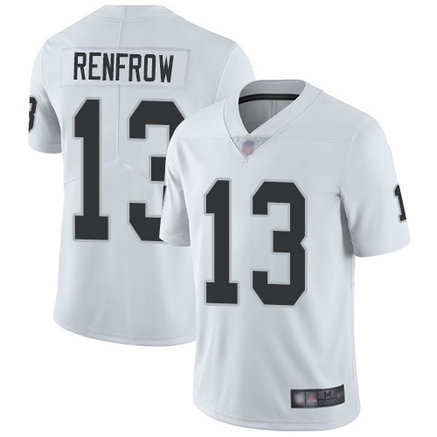 Raiders #13 Hunter Renfrow White Men's Stitched Football Vapor Untouchable Limited Jersey Raiders #13 Hunter Renfrow White Men's Stitched Football Vapor Untouchable Limited Jersey