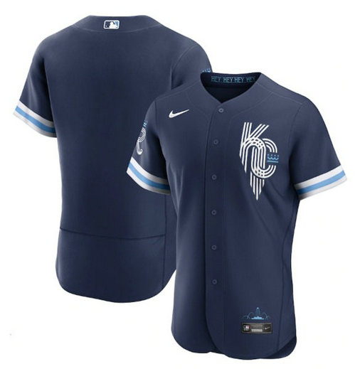 Royals Blank Navy Nike 2022 City Connect Flexbase Jersey