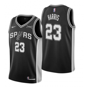 San Antonio Spurs 23 Harris Black Men Jersey San Antonio Spurs 23 Harris Black Men Jersey