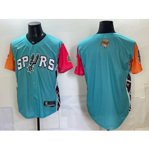 San Antonio Spurs Blank Green Finals Baseball Vapor Limited Men Jersey San Antonio Spurs Blank Green Finals Baseball Vapor Limited Men Jersey