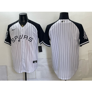 San Antonio Spurs Blank White Baseball Vapor Limited Men Jersey San Antonio Spurs Blank White Baseball Vapor Limited Men Jersey