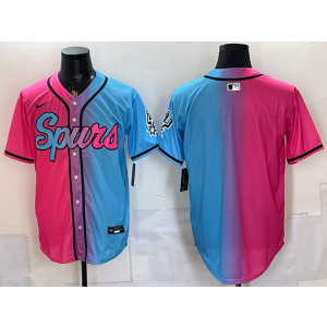 San Antonio Spurs Red Blue Baseball Vapor Limited Men Jersey San Antonio Spurs Red Blue Baseball Vapor Limited Men Jersey
