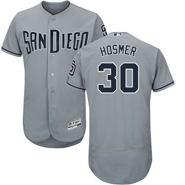San Diego Padres #30 Eric Hosmer Grey Men's Flexbase Authentic Collection Stitched Baseball Jersey San Diego Padres #30 Eric Hosmer Grey Men's Flexbase Authentic Collection Stitched Baseball Jersey