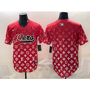 San Francisco 49ers Blank Red Vapor Baseball Limited Men Jersey San Francisco 49ers Blank Red Vapor Baseball Limited Men Jersey