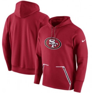 San Francisco 49ers Nike Champ Drive Vapor Speed Pullover Scarlet Hoodie San Francisco 49ers Nike Champ Drive Vapor Speed Pullover Scarlet Hoodie