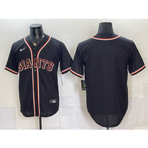 San Francisco Giants Blank Black Men Jersey San Francisco Giants Blank Black Men Jersey