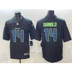 Seattle Seahawks 14 Darnold Black Vapor Limited Men Jersey Seattle Seahawks 14 Darnold Black Vapor Limited Men Jersey