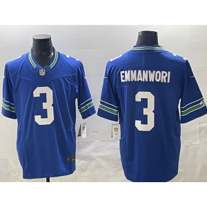 Seattle Seahawks 3 Emmanwori Navy F.U.S.E. Vapor Limited Men Jersey Seattle Seahawks 3 Emmanwori Navy F.U.S.E. Vapor Limited Men Jersey