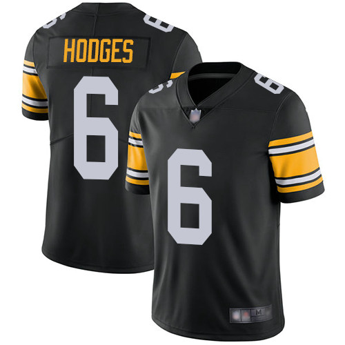 Steelers #6 Devlin Hodges Black Alternate Men's Stitched Football Vapor Untouchable Limited Jersey Steelers #6 Devlin Hodges Black Alternate Men's Stitched Football Vapor Untouchable Limited Jersey