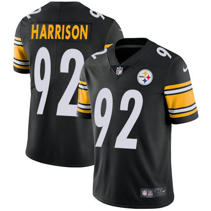 Steelers #92 James Harrison Black Team Color Men's Stitched Football Vapor Untouchable Limited Jersey Steelers #92 James Harrison Black Team Color Men's Stitched Football Vapor Untouchable Limited Jersey